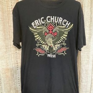 3/$30 Eric Church Tour T shirt size Small
